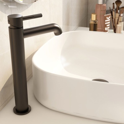 Ravine Tall Basin Mixer - Matte Black